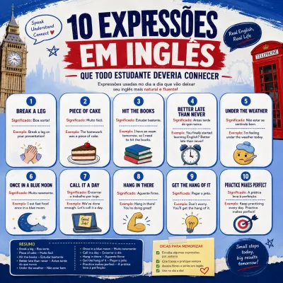 Imagem do post 10 Expressões em Inglês que os Nativos Usam Todos os Dias